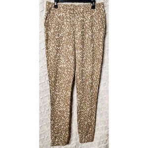 BB Dakota Pants Womens L Steve Madden Sweatpants Leopard Lounge‎ Athleisure
